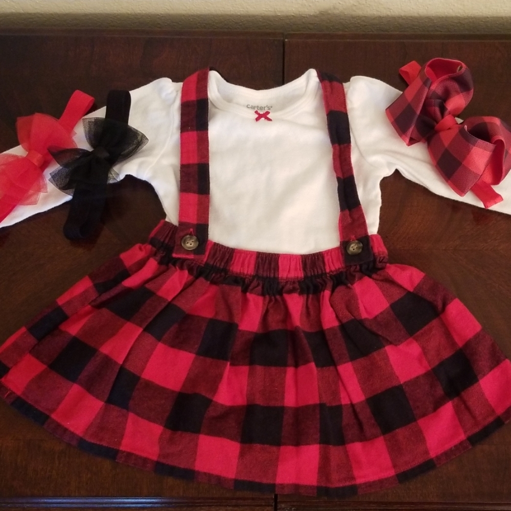 Baby Girl Carter's 2-piece bodysuit & skirtall set